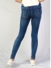 High Waist Denim Style Stretchy Legging (Fleece Lined)